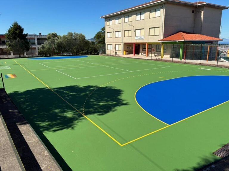 Nova pista do CEIP Eduardo Pondal
